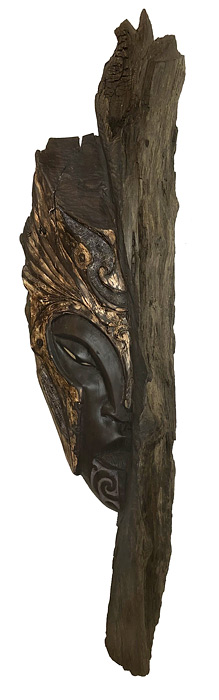 Joe Kemp nz wood sculptor, niwha, totara